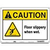 Caution: Floor Slippery When Wet. Signs image