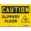 Caution: Slippery Floor Signs image