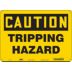 Caution: Tripping Hazard Signs