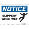 Notice: Slippery When Wet Signs