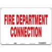Fire Department Connection (FDC) Signs - Grainger Industrial Supply