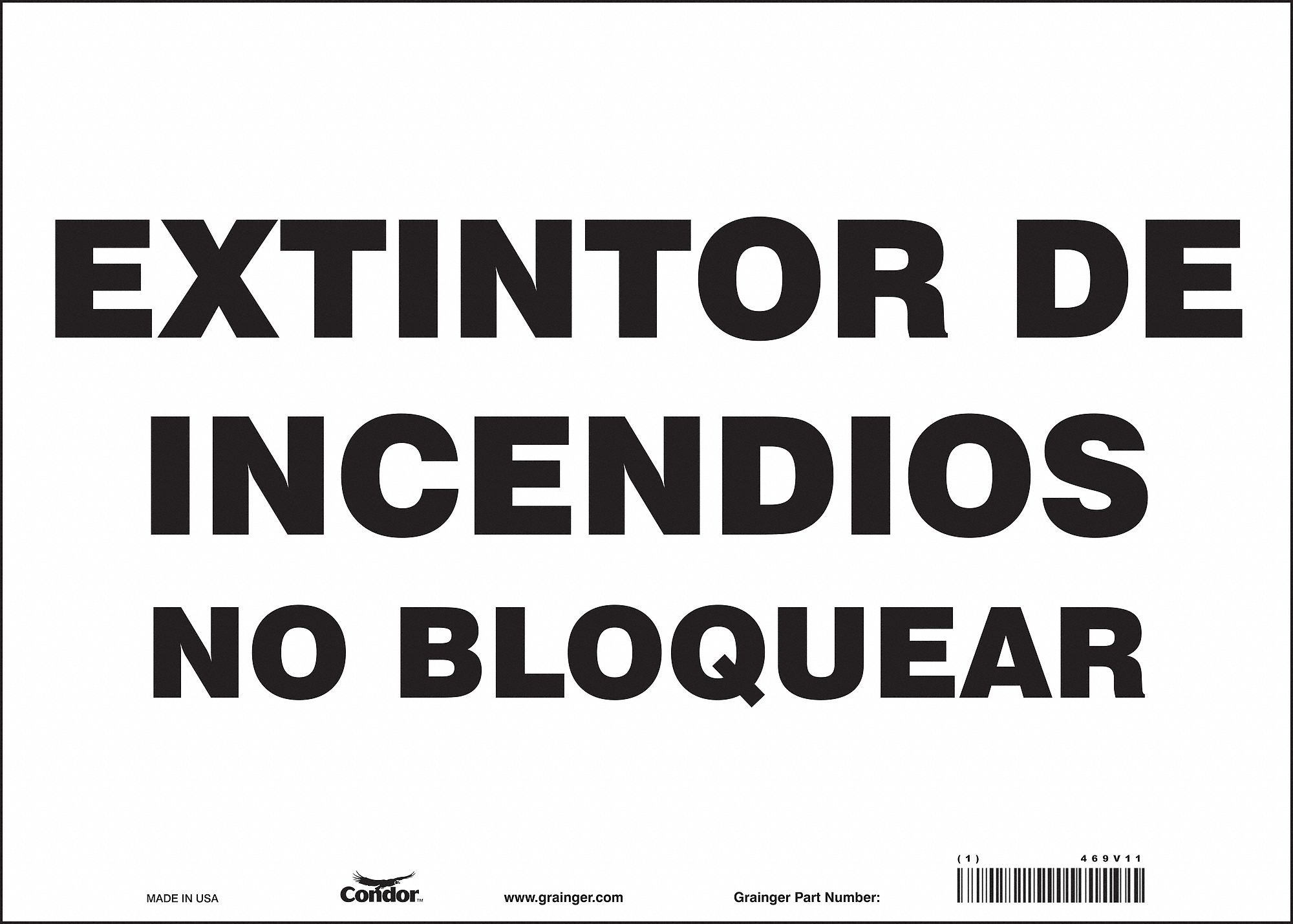 Safety Sign: Vinyl, Adhesive Sign Mounting, 10 in x 14 in Nominal Sign Size, Not Retroreflective