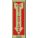 SAFETY SIGN, GLOW VINYL, ADHESIVE MOUNT, 14 IN X 5 IN NOMINAL SIGN SIZE, NOT RETROREFLECTIVE, FIRE EXTINGUISHER