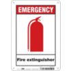 Emergency Fire Extinguisher Signs