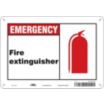 Emergency Fire Extinguisher Signs
