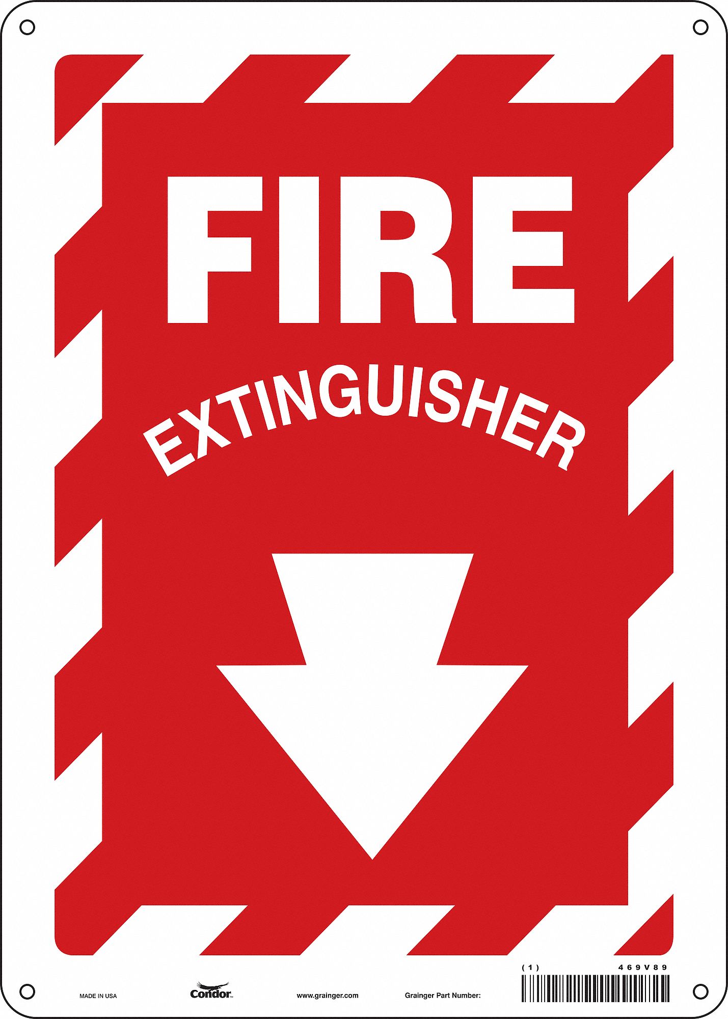 Safety Sign: Aluminum, Mounting Holes Sign Mounting, 14 in x 10 in Nominal Sign Size, 0.032 in Thick