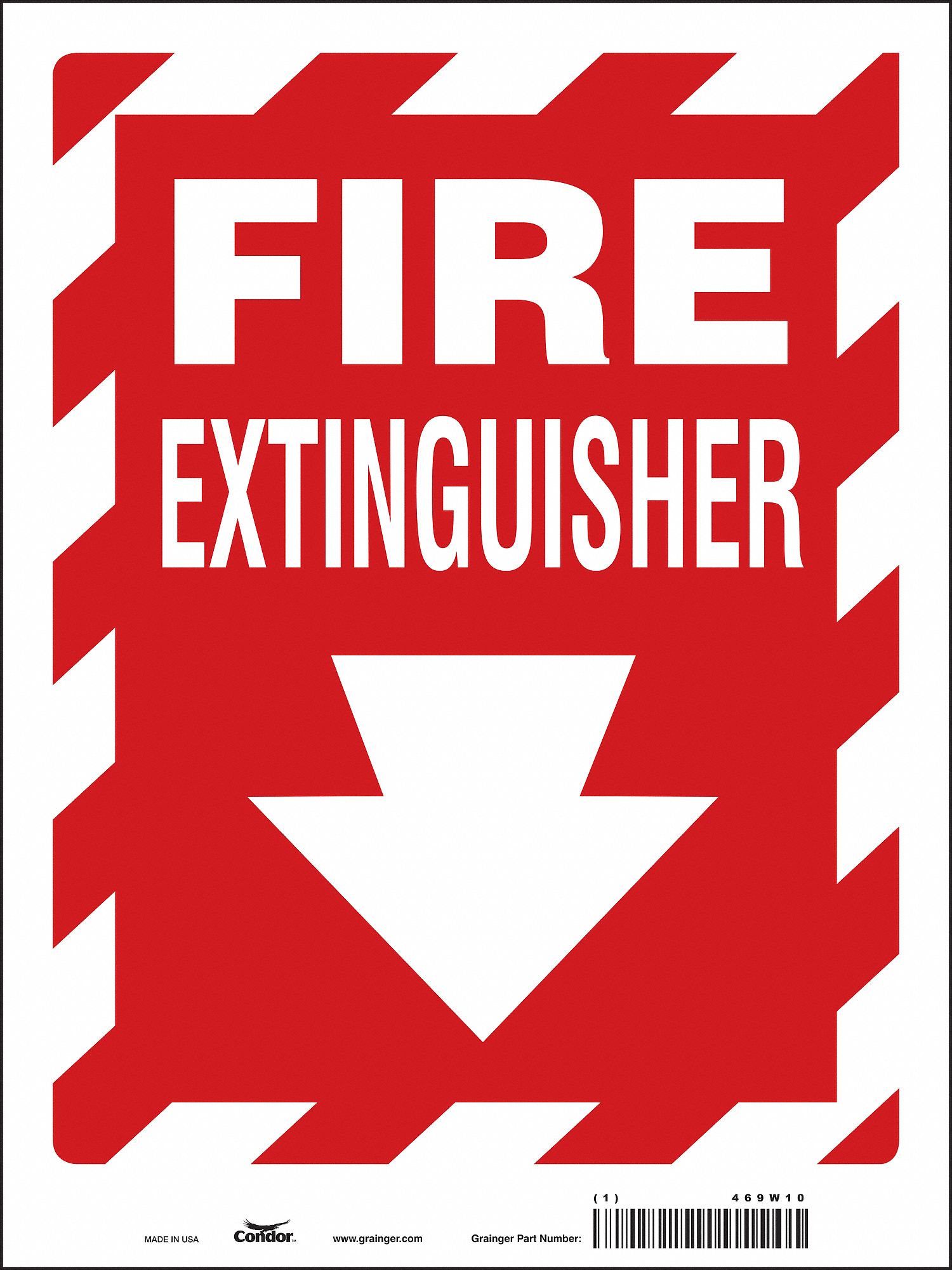 Safety Sign, 12 in x 9 in, Vinyl