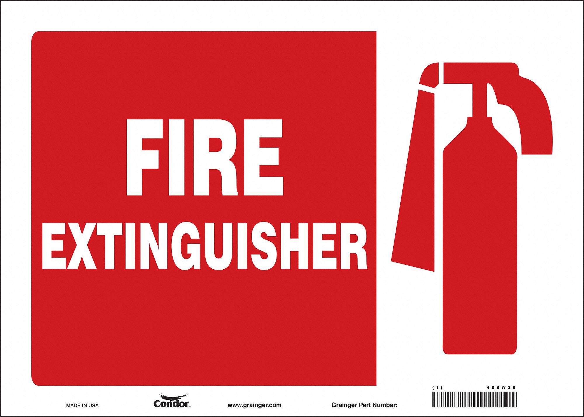 Safety Sign: Vinyl, Adhesive Sign Mounting, 10 in x 14 in Nominal Sign Size, Not Retroreflective