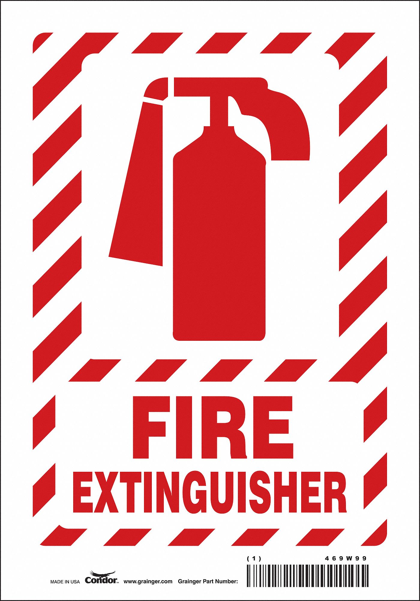 PANNEAU SECURITE,10PO X 7PO,VINYLE