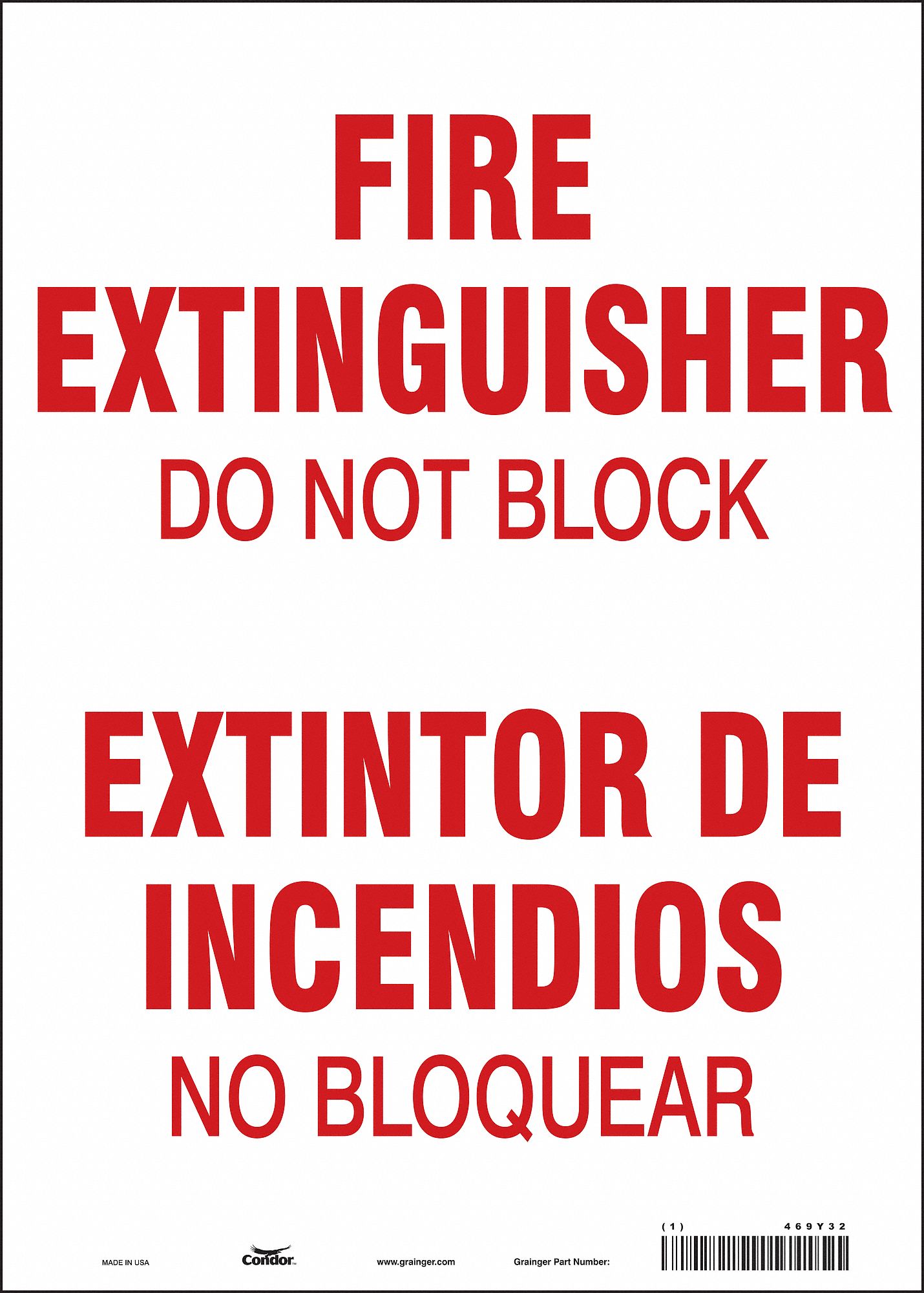 Safety Sign: Vinyl, Adhesive Sign Mounting, 14 in x 10 in Nominal Sign Size, Not Retroreflective