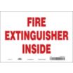 Fire Extinguisher Here Signs