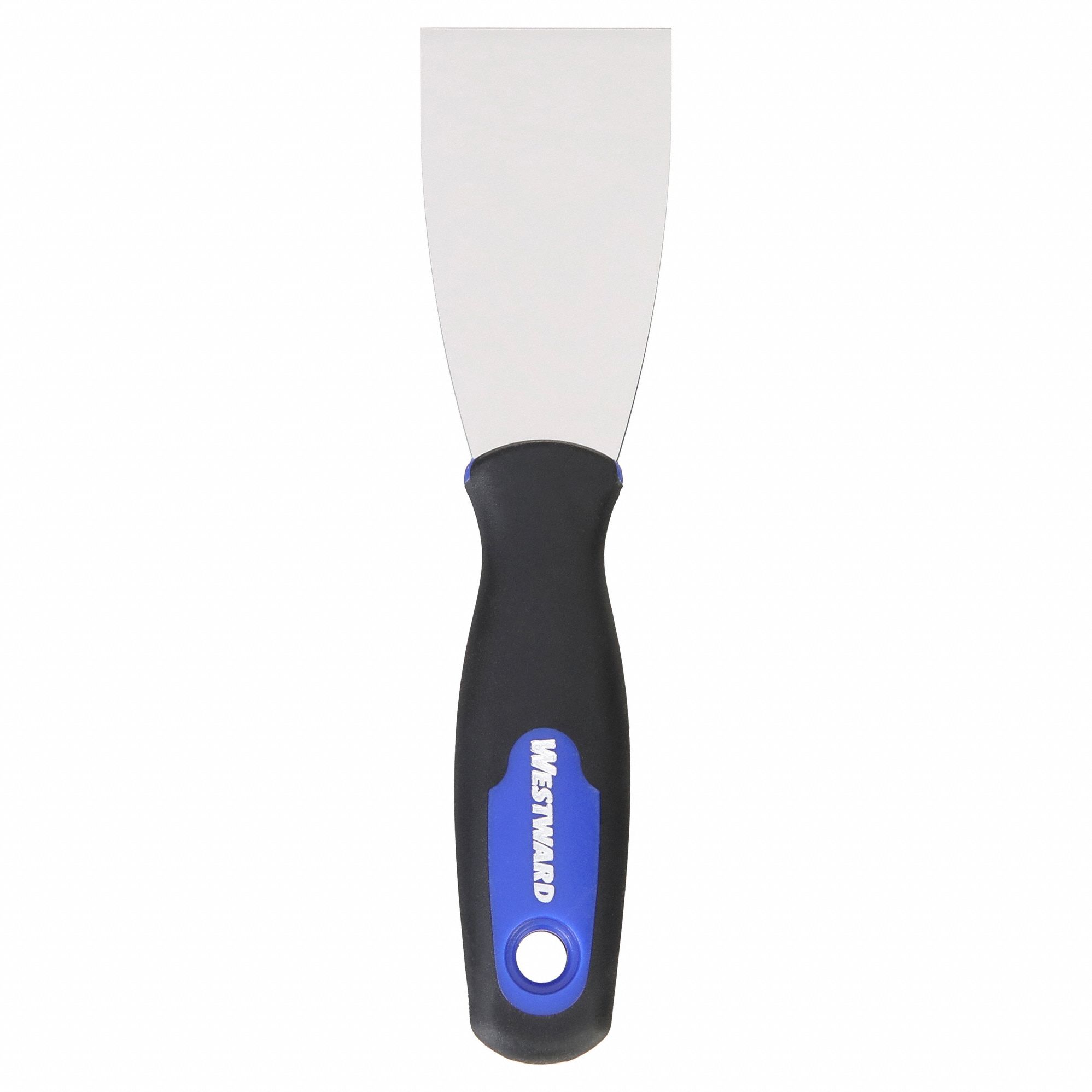 PUTTY KNIFE, CARBON STEEL BLADE, POLYPROPYLENE HANDLE/TPR, TAPERED BLADE SHAPE
