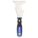 PAINTERS TOOL, STAINLESS STEEL, 3 1/4 IN BLADE W, 4 1/4 IN BLADE L, PLASTIC HANDLE