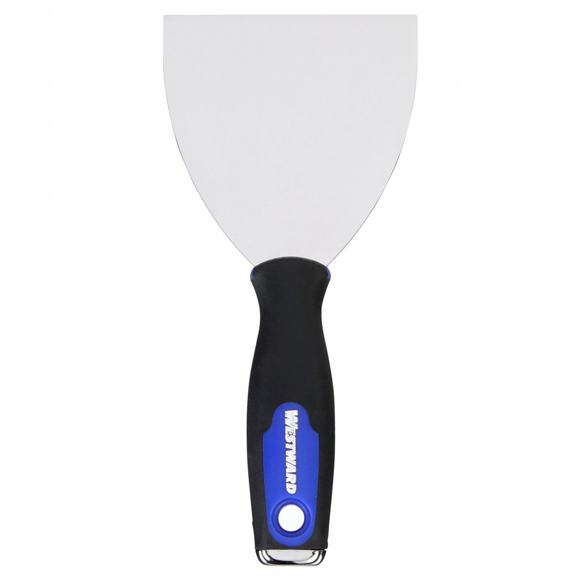 PUTTY KNIFE, STAINLESS STEEL BLADE, POLYPROPYLENE HANDLE/TPR/STEEL, STIFF