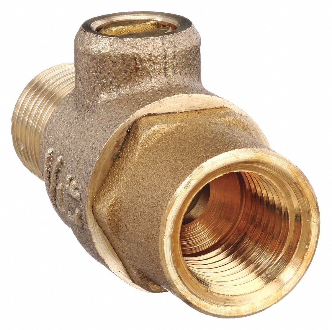 Test Cock: Test Cock, 1/4 in Connection Size - Side 1, Male, NPT, Repair Part, Female, NPT