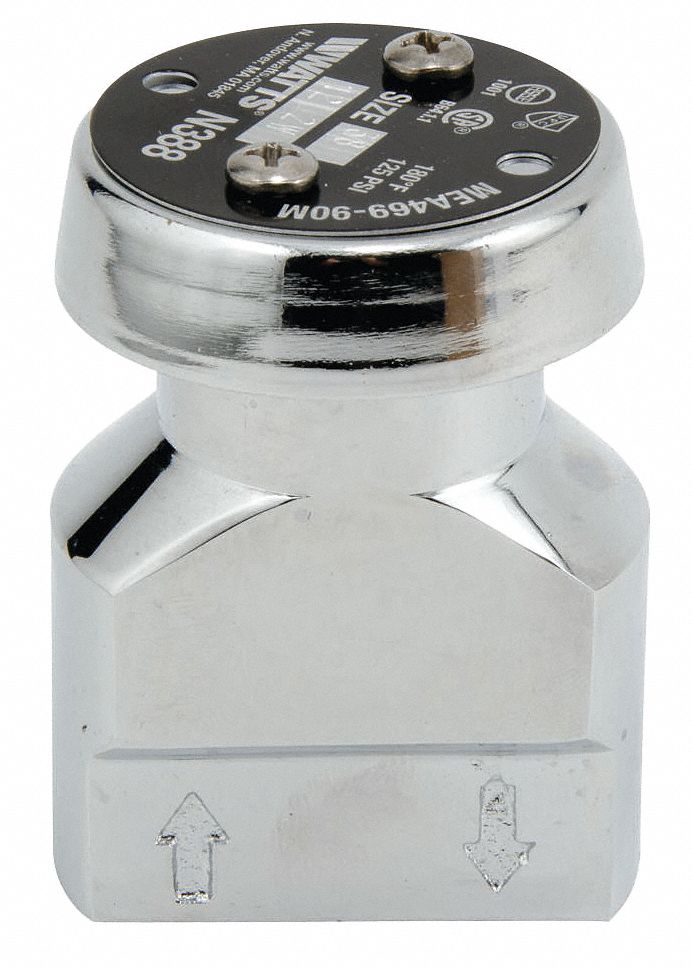 WATTS 3/8 in x 1 3/4 in Atmospheric Vacuum Breaker, FNPT Connection