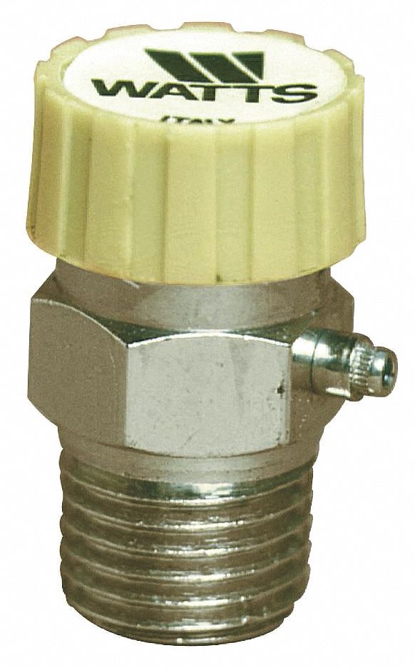 AUTOMATIC VENT FOR HOT WATER,1/8IN,BRASS