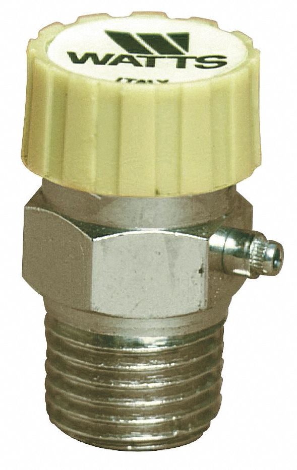 AUTOMATIC VENT FOR HOT WATER,1/4IN,BRASS