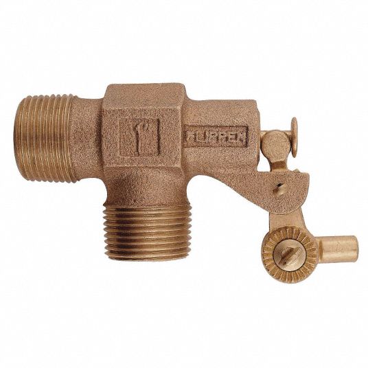 WATTS PipeMount Float Valve with Threaded Outlet, 1/4 in 20 Rod