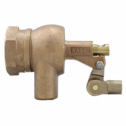 WATTS Heavy Duty Float Valve, 1 1/2 in, FNPT, Bronze 46A9881500