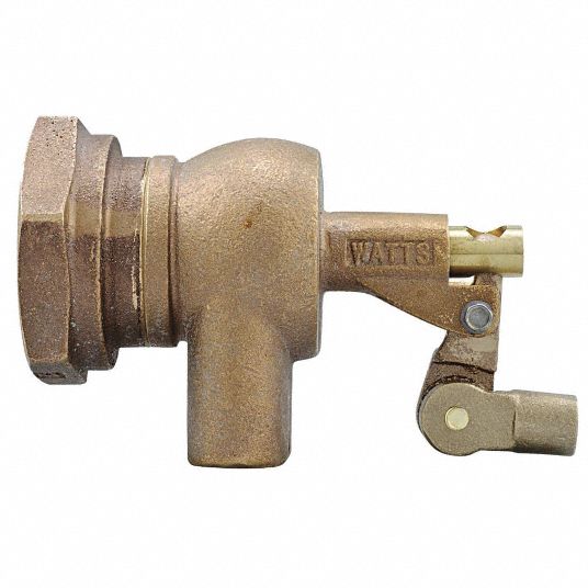 WATTS Heavy Duty Float Valve, 2 in, FNPT, Bronze 46A9892000 Grainger