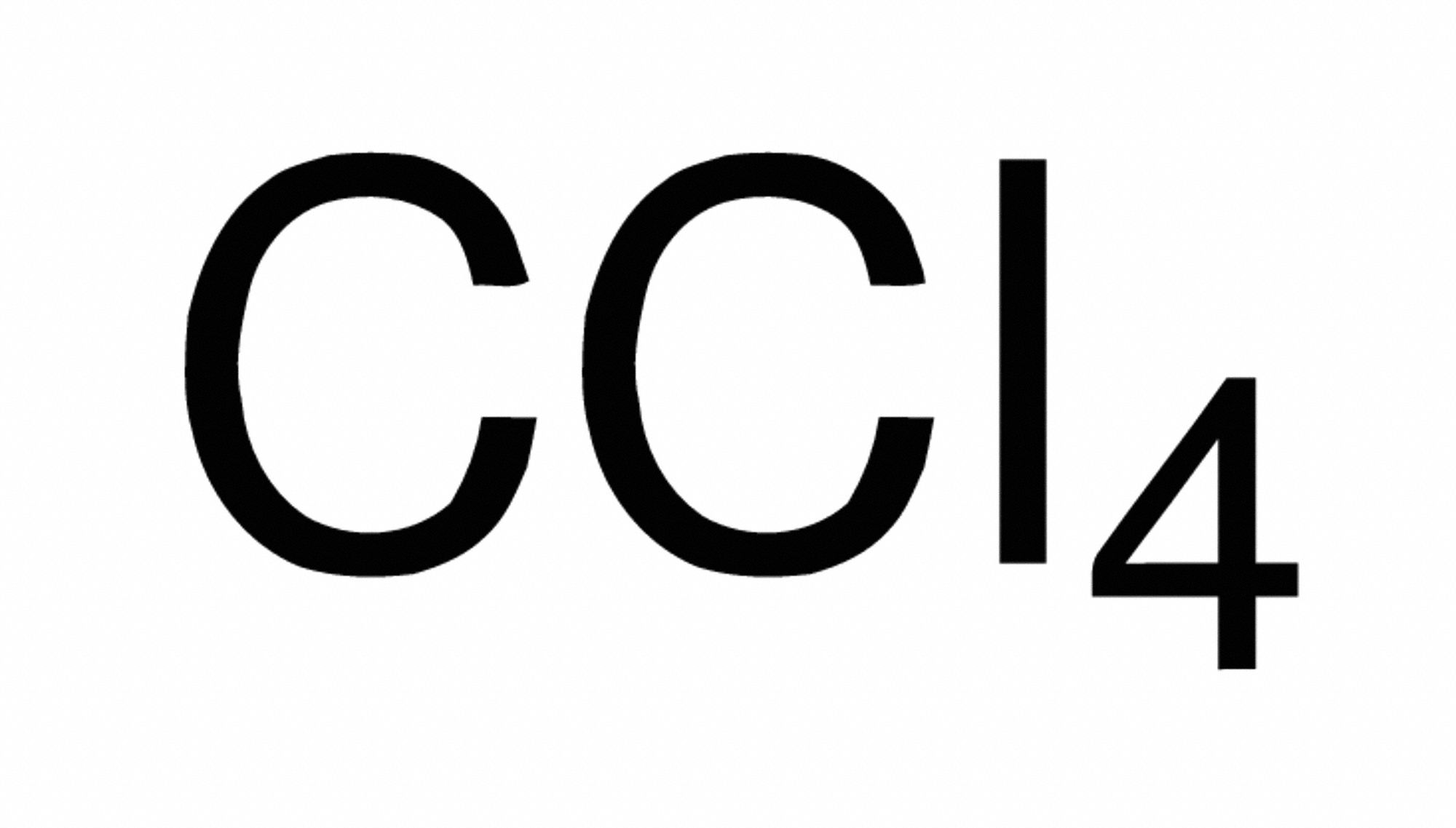 SIGMAALDRICH Carbon Tetrachloride, 1L, 99 Percent 46AA493199611L