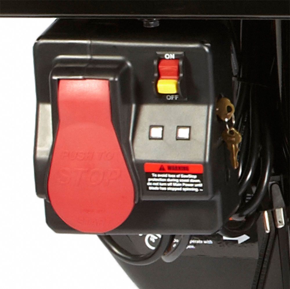 SAWSTOP Table Saw, Stand Type, 10 in Blade Dia., 5/8 in Arbor