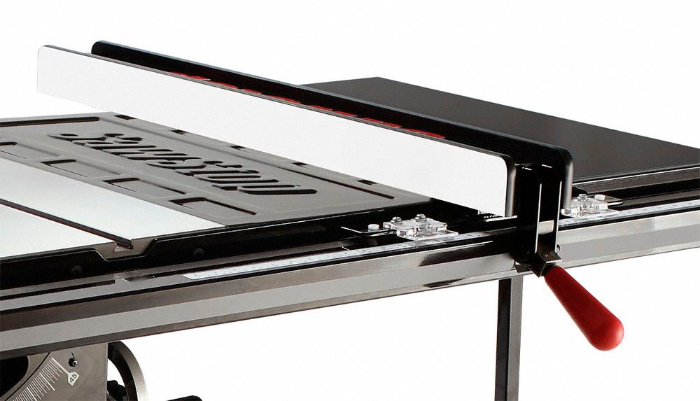 SAWSTOP Table Saw 120V AC, 14A, 36 1/2 in Max. Cut Wd Right of Blade