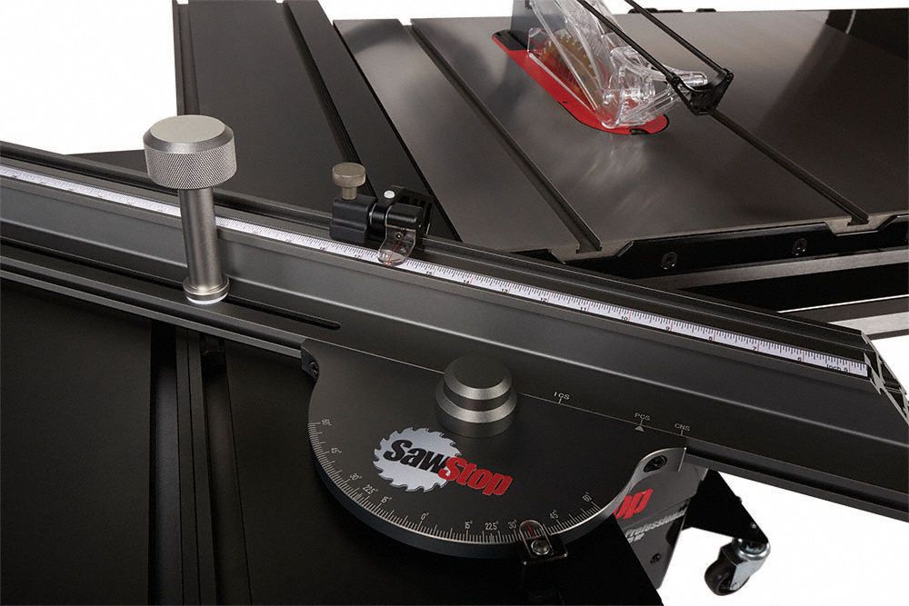 SAWSTOP Sliding Crosscut Table Most ICS, PCS and CNS Configurations
