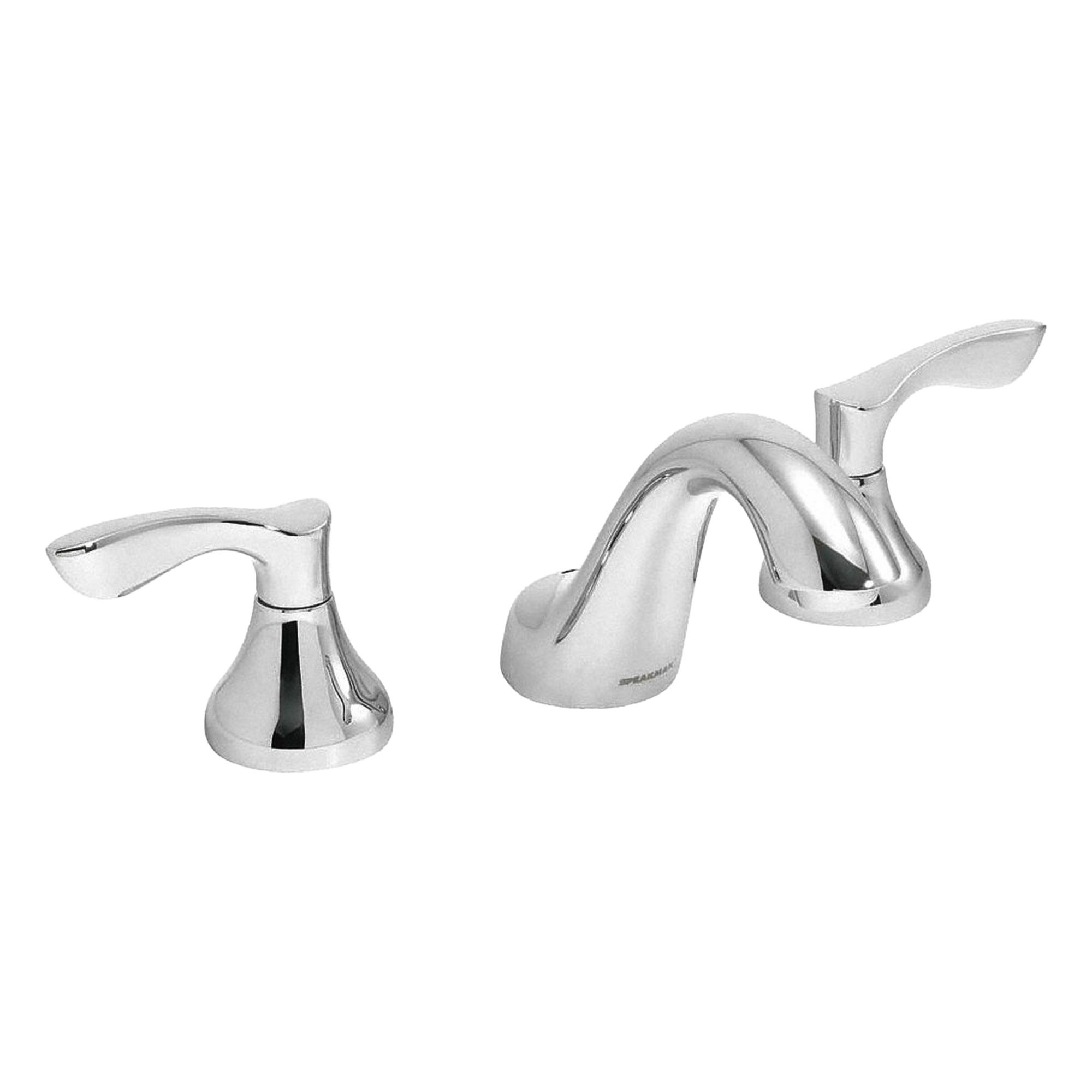 Mid Arc Bathroom Faucet: Chelsea, Brass, Chrome Finish, 1.2 gpm Flow Rate, Widespread, Arc