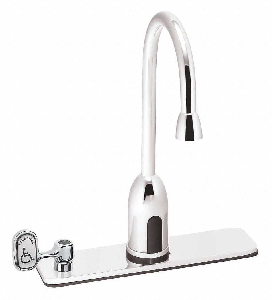 SPEAKMAN Gooseneck Bathroom Faucet Speakman, SENSORFLO(R), Chrome