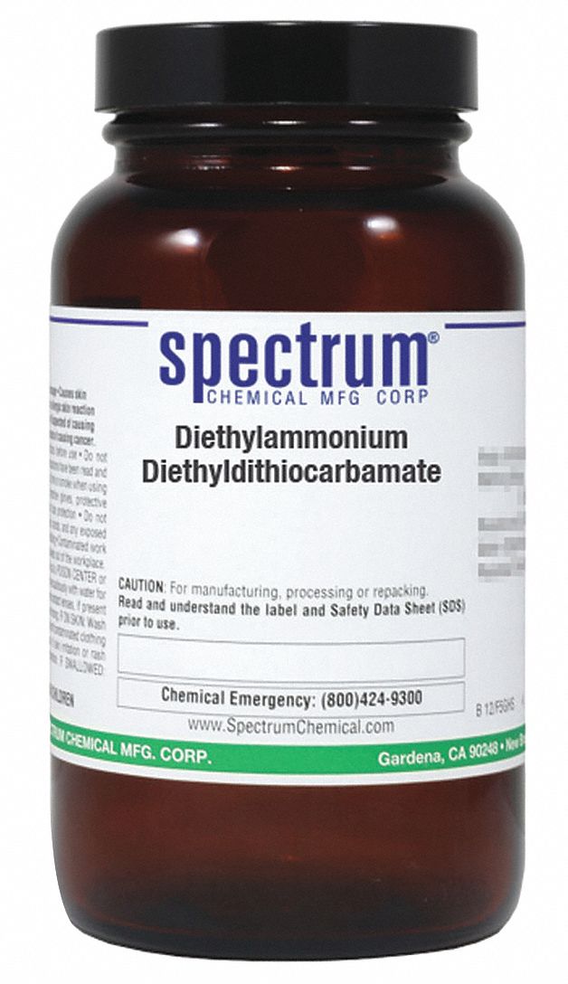 Diethylammonium Diethldithiocrbamte, 100g