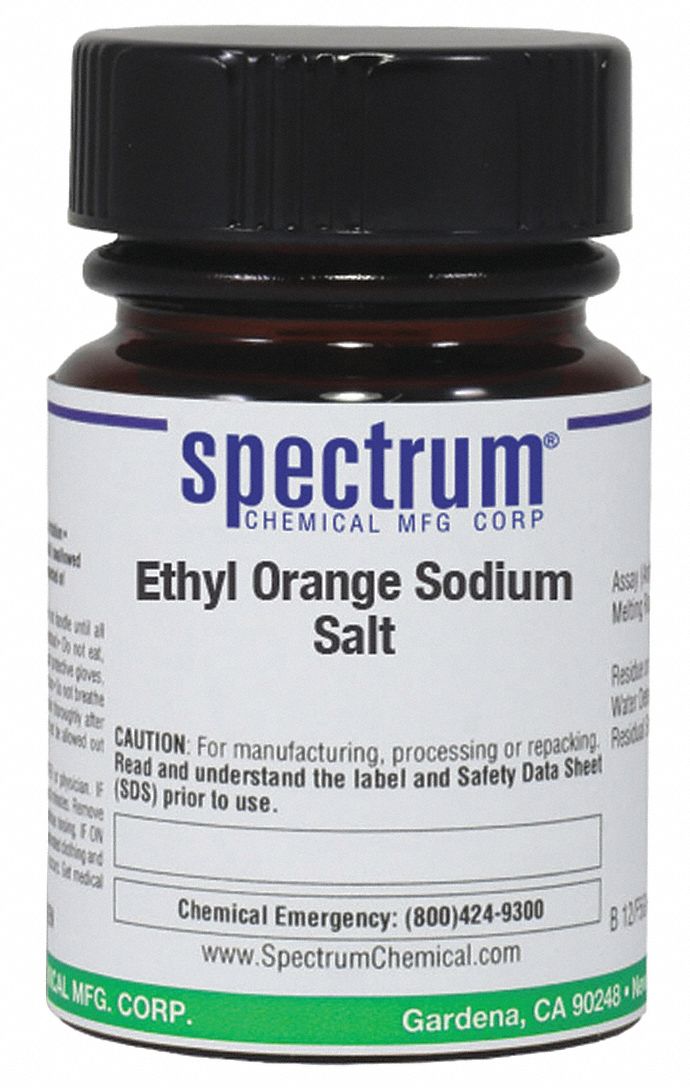 Ethyl Orange Sodium Salt, 25g, Amber Glass