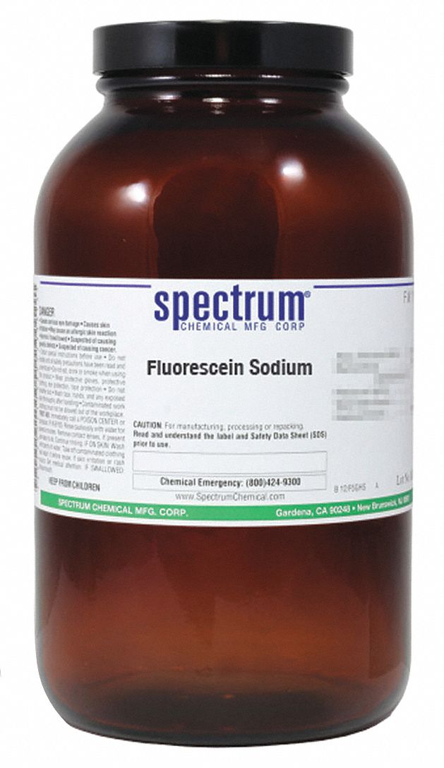 Fluorescein Sodium, 500g, CAS 518-47-8