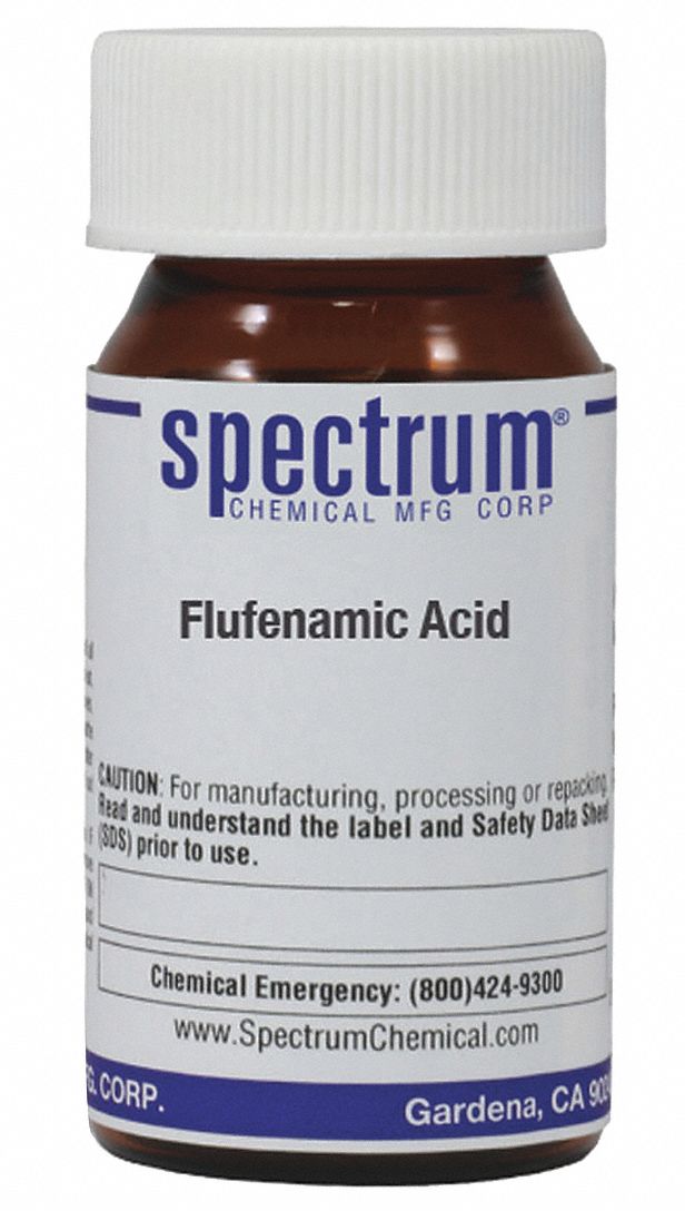 Flufenamic Acid, CAS 530-78-9, Amber Glass