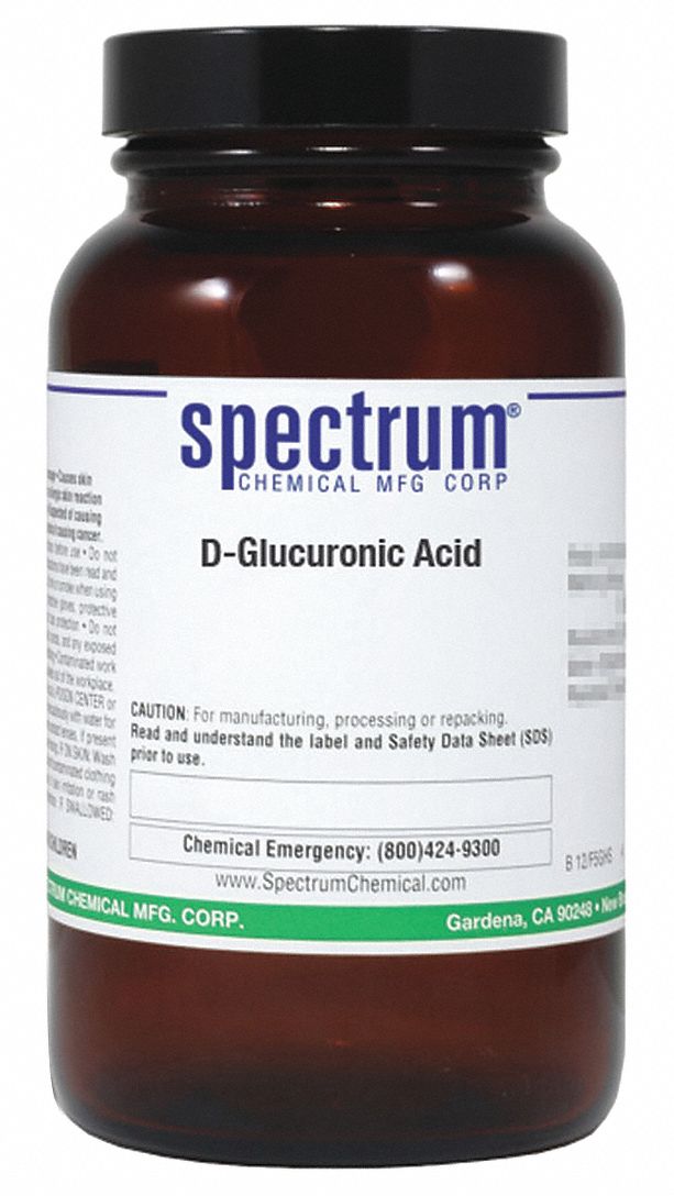 D-Glucuronic Acid, 100g, CAS 6556-12-3