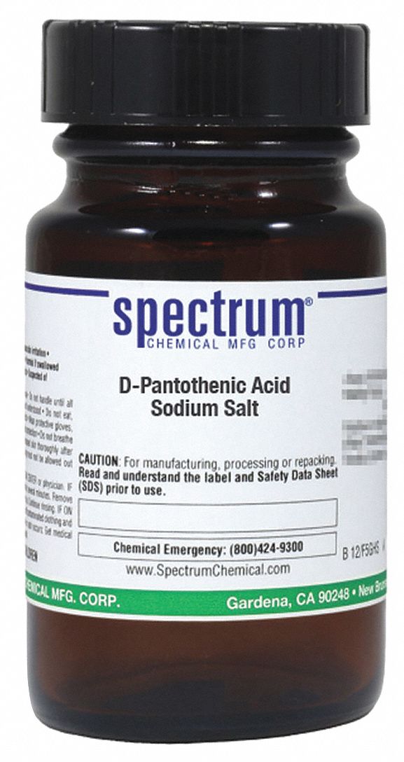 D-Pantothenic Acid Sodium Salt, 25g