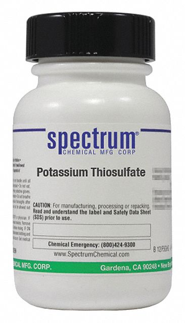 Potassium Thiosulfate, 25g, CAS 10294-66-3