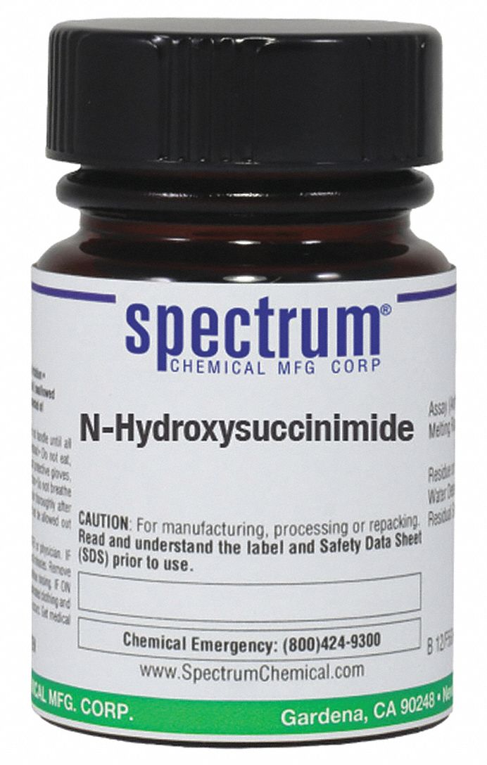 N-Hydroxysuccinimide, 25g, Amber Glass