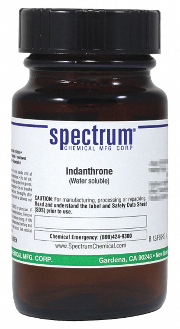 Indanthrone, 25g, CAS 81-77-6, Amber Glass