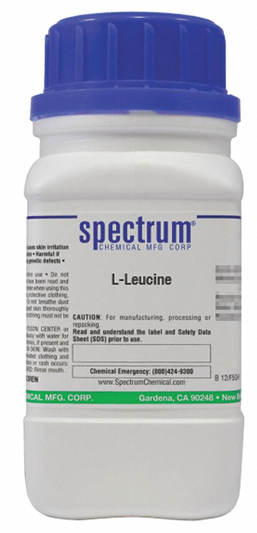L-Leucine, 100g, CAS 61-90-5, Poly