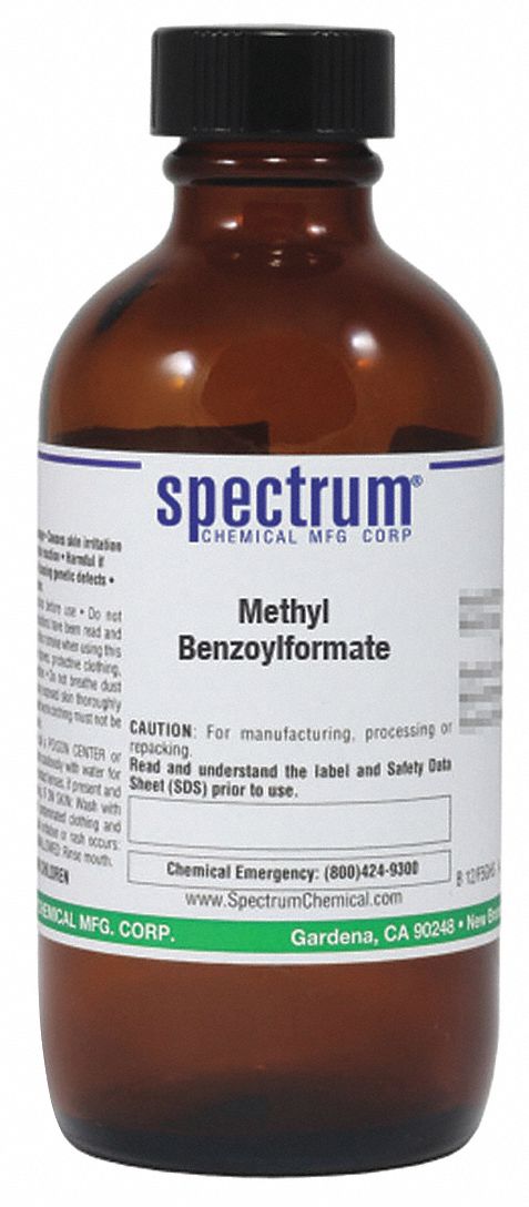 Methyl Benzoylformate, 100g, Amber Glass