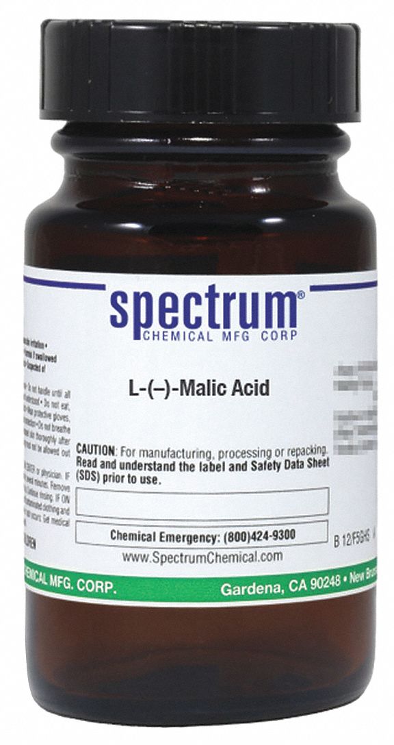 L-Malic Acid, 25g, CAS 97-67-6