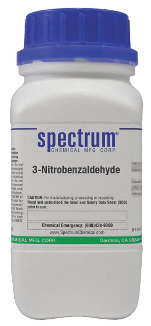 Nitrobenzaldehyde, 500g, CAS 99-61-6, Poly