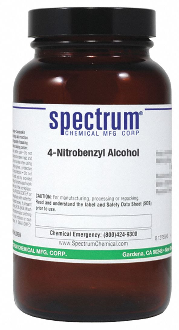 Nitrobenzyl Alcohol, 100g, CAS 619-73-8, 