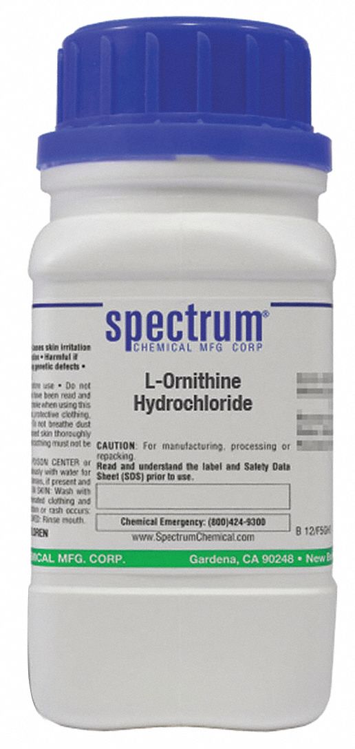 L-Ornithine Hydrochloride, 100g, Poly