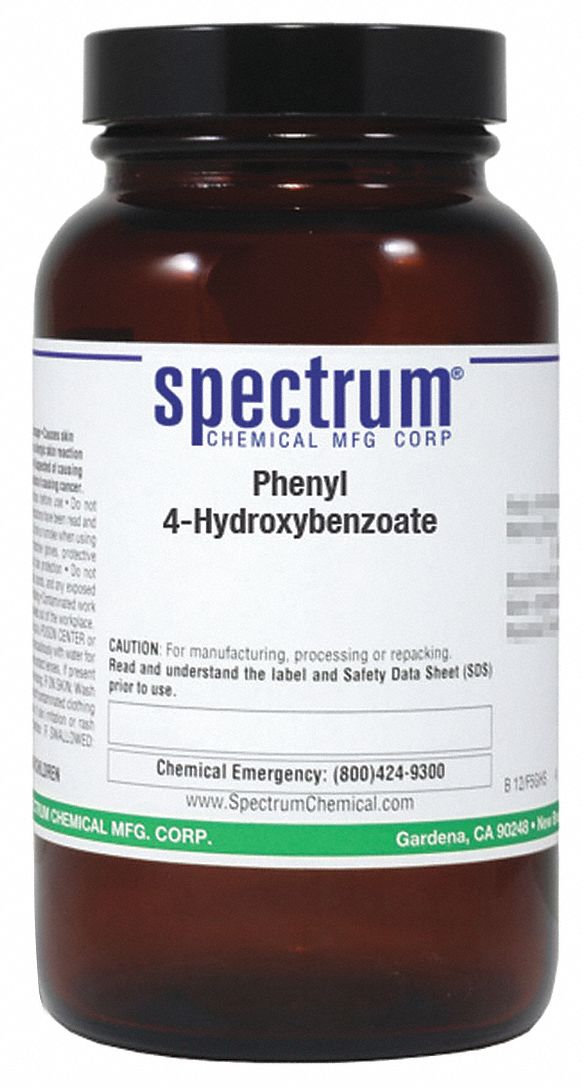Phenyl P-Hydroxybenzoate, 100g, Amber Glss