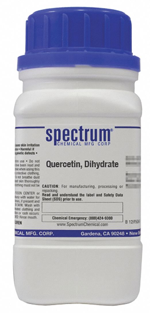 Quercetin,  Dihydrate, 25g, CAS 6151-25-3