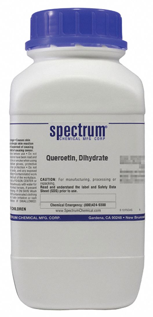 Quercetin,  Dihydrate, 500g, CAS 6151-25-3