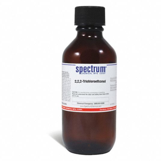 2,2,2-Trichloroethanol: 100% Concentration, 115-20-8, 149.4, C2H3Cl3O,  Amber Glass, Bottle, Reagent